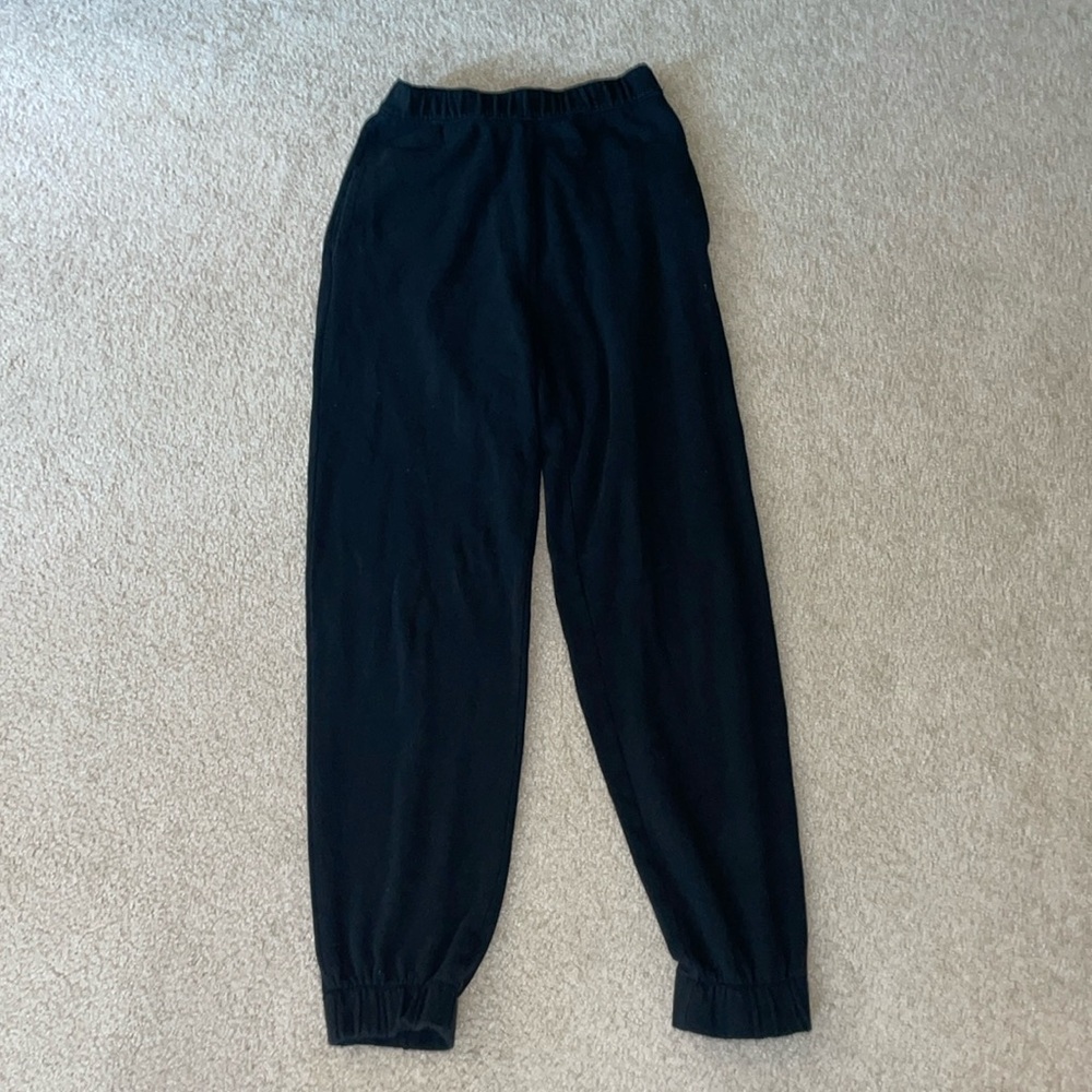 Hollister ultra high rise black sweatpants